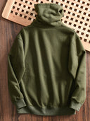Fleece-Lined Turtleneck V-Gusset Sweatshirt