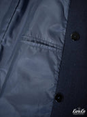 Double-Breasted Shawl Collar Peacoat