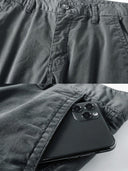 Military Drawstring Hem Parachute Pants