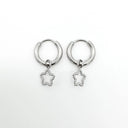 Dotted Stars - Oorbellen - Stainless Steel