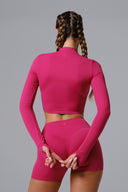 Flex Shorts - Cranberry