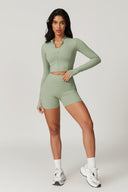 Flex Shorts - Pistachio