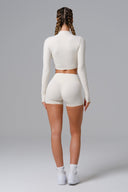 Flex Shorts - Soft Ivory