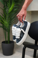 Athena - Frayed Denim