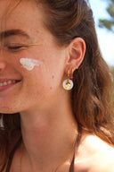 Luna - Oorbellen - Natuursteen - Stainless Steel