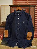 Suede Patch Oxford Work Shirt