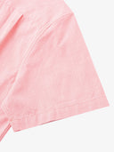 Tropical Blossom Pink Cotton Camp Shirt