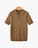 GIMCHEON Knitted Polo Shirt
