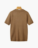 GIMCHEON Knitted Polo Shirt