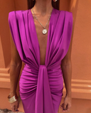 Lily | Elegante abito plissettato