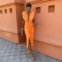 Lily | Elegante abito plissettato