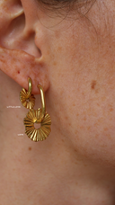 Loya - Oorbellen - Stainless Steel