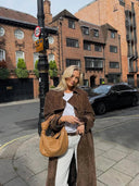 WÓJCIK SUEDE TRENCH COAT