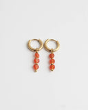 Mon Cheri - Oorbellen - Natuursteen - Stainless Steel