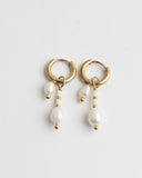 Aventure - Oorbellen - Parel - Stainless Steel