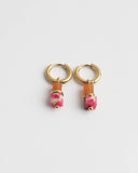 Half & half - Oorbellen - Stainless Steel