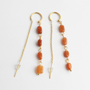 Daniëlle - Oorbellen - Natuursteen - Stainless Steel