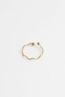 Flutter curve - Ring - Stainless Steel - Adjustable