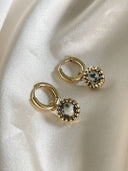 Tara - Oorbellen - Natuursteen - Stainless Steel