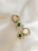 Estelle - Oorbellen - Natuursteen - Stainless Steel