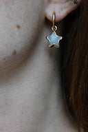 Starry - Oorbellen - Natuursteen - Stainless Steel