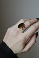 Jolene - Rings - Stainless Steel - Adjustable - Natural Stone