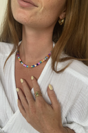 Herz zu Herz - Halskette - Edelstahl