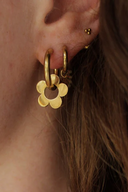 Blütenblattblüte - Ohrringe - Edelstahl