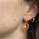 Tiny Tirza - Oorbellen - Natuursteen - Stainless Steel