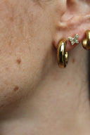 Sparkle Butterfly - Stud - Oorbellen - Stainless Steel