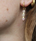 Heart To Heart - Oorbellen - Stainless Steel