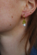 Lucie - Oorbellen - Natuursteen - Stainless Steel