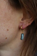 Dora - Oorbellen - Natuursteen - Stainless Steel