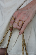 Flutter curve - Ring - Stainless Steel - Adjustable