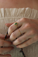 Flutter curve - Ring - Stainless Steel - Adjustable