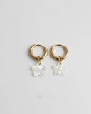 Flower Shell - Oorbellen - Stainless Steel