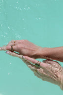 Jolene - Rings - Stainless Steel - Adjustable - Natural Stone