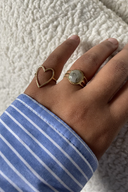 Grace - Ring - Stainless Steel - Adjustable