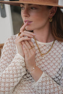 Tiny Tirza - Oorbellen - Natuursteen - Stainless Steel