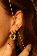 Jasira - Ohrringe - Naturstein - Edelstahl