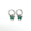 Sparkly Butterfly - Oorbellen - Stainless Steel