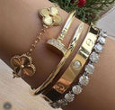 GIULIA CLOVER BRACELET GOLD