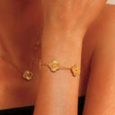GIULIA CLOVER BRACELET GOLD