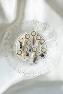 Dora - Oorbellen - Natuursteen - Stainless Steel